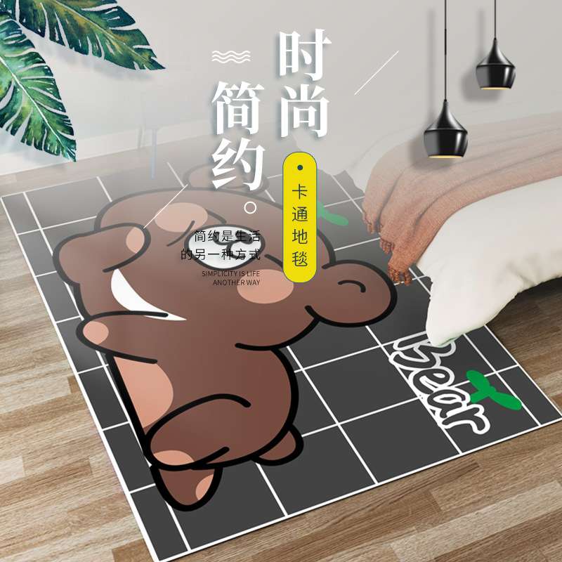 家用厨房门垫进门地垫入户大门口地毯椅子防滑垫子吸水脚垫