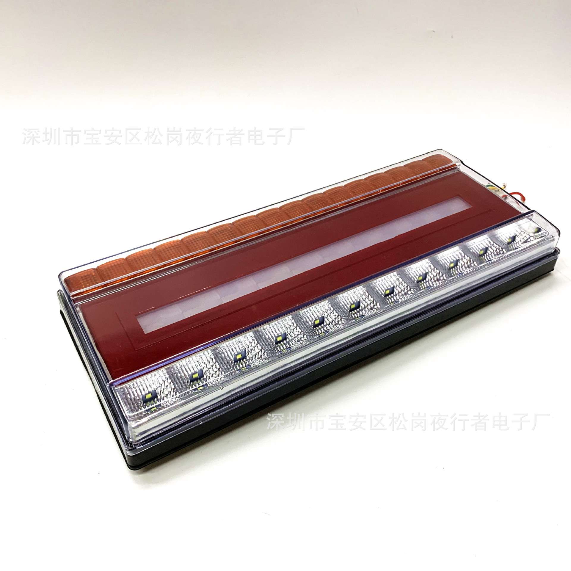 24V140-2转向流水导光后尾灯挂车货车农用车卡车大车电子后灯总成