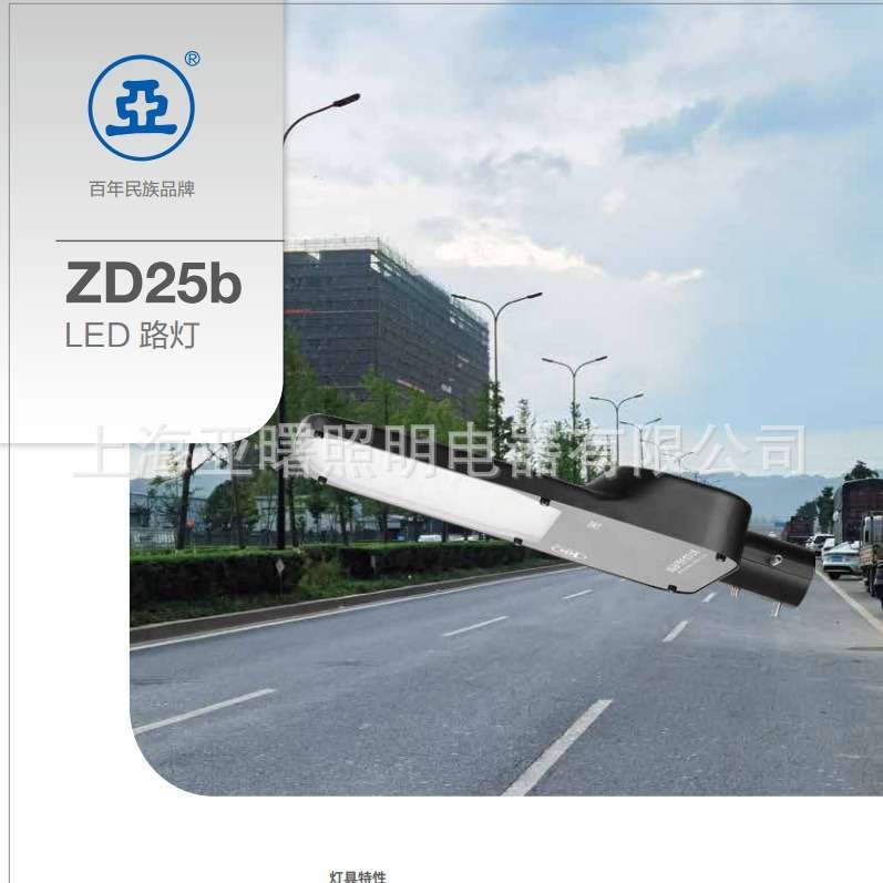上海亚明LED路灯  亚牌ZD25b 50W 100W 150W 城市LED道路照明灯具