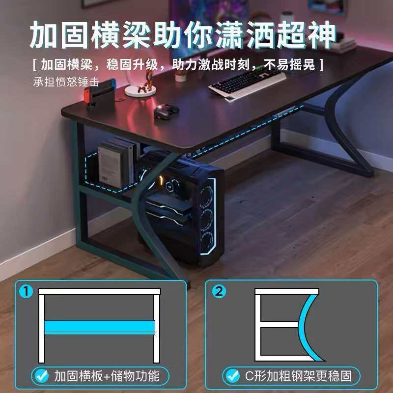 台式简易电脑桌小户型家用书桌学生写字简易家用成人办公桌工作台