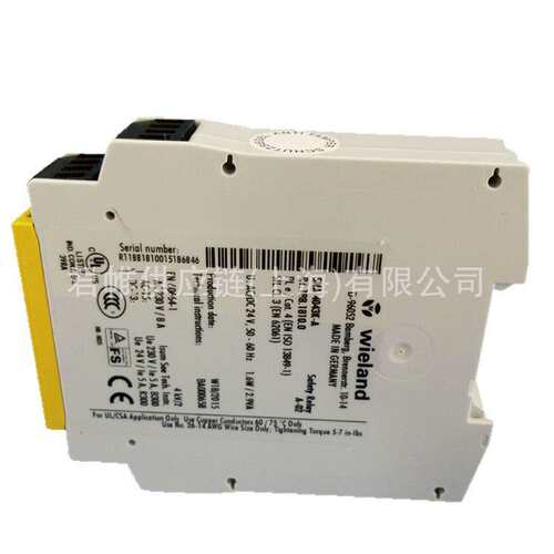 WIELAND  安全继电器   型号：R1.190.1310.0 价格需核实