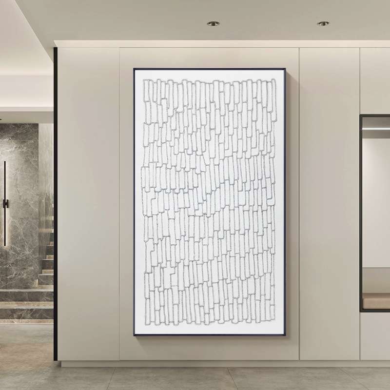装饰画有框挂画现代简约艺术黑白线条抽象画客厅卧室玄关极简挂画