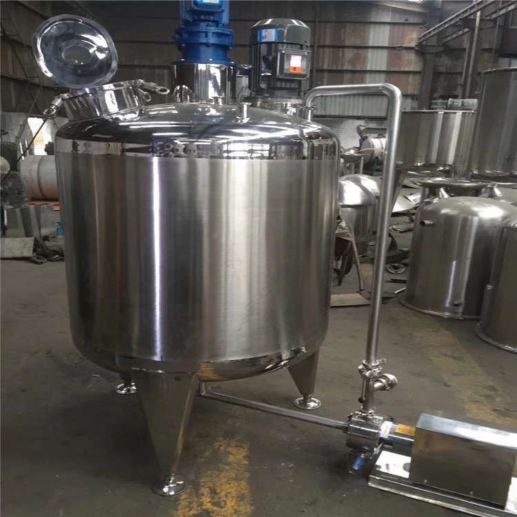 液体增稠剂不锈钢搅拌罐轮胎自补液电加热搅拌桶配制罐搅拌搅拌机
