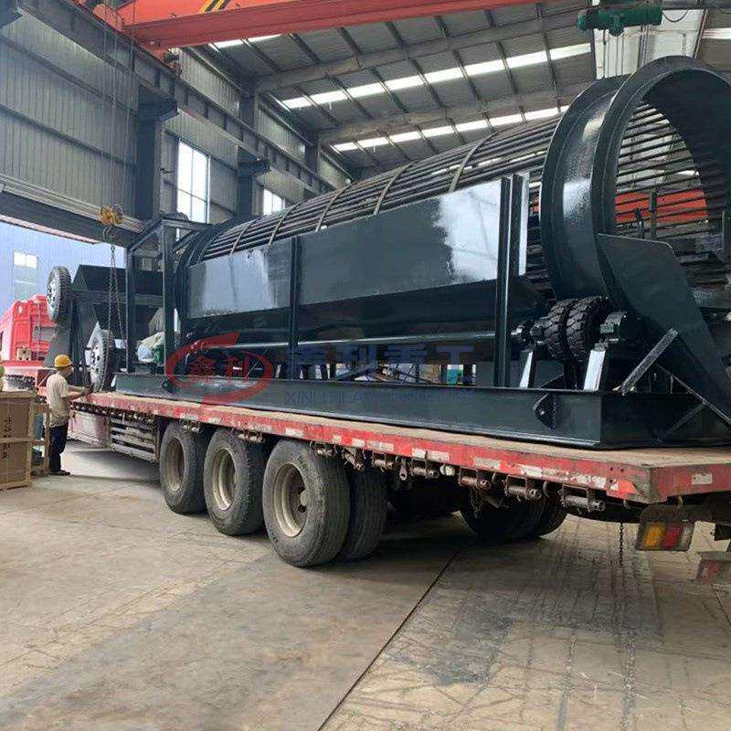 大小型无轴式双层滚筒筛 垃圾猪笼筛 砂石煤炭滚动筛 圆筒转动筛