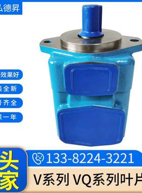 V/VQ叶片泵注塑机油泵高压双联叶片泵VQ325定量叶片泵船用高压泵