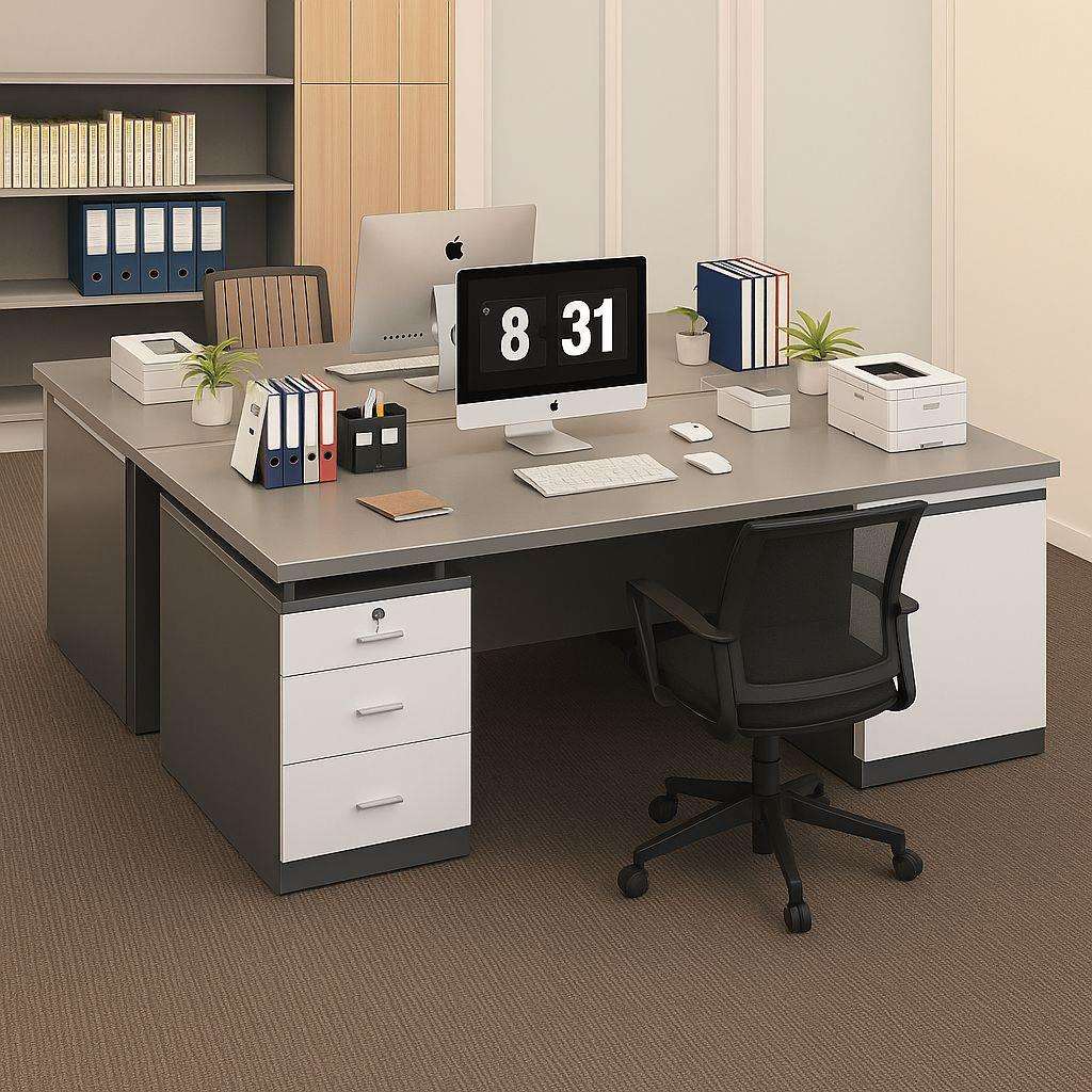 办公桌电脑桌台式家用桌椅组合卧室学生学习写字桌简易桌子工作台