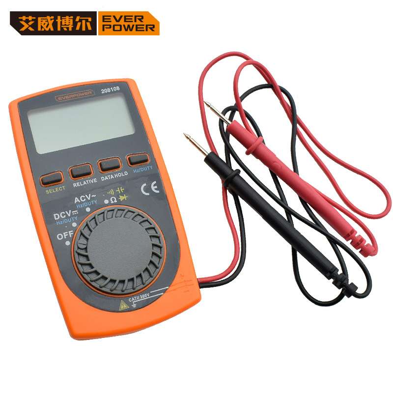 EVER POWER/艾威博尔 笔记本式数字万用表 208108