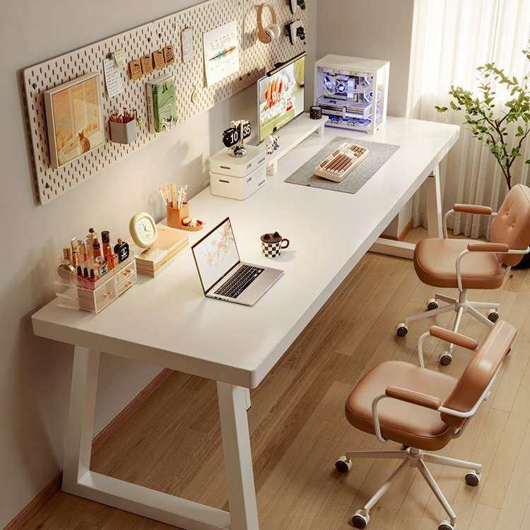 双人学习桌电脑桌台式书桌学生家用卧室简约现代白色办公写字桌子,玩具/童车/益智/积木/模型,遥控车升级件/零配件,淘宝优惠券,粉丝福利购,淘宝优惠卷