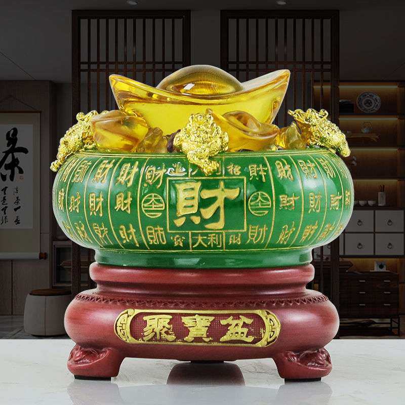 财富聚宝盆招财摆件家用客厅玄关聚财米缸存钱罐家居店铺柜台装饰,玩具/童车/益智/积木/模型,遥控车升级件/零配件,淘宝优惠券,粉丝福利购,淘宝优惠卷