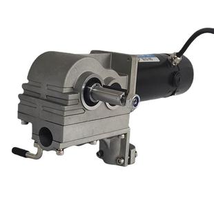 格瓦直流减速马达200W带刹车 游乐娱乐设备 手动释放离合减速电机