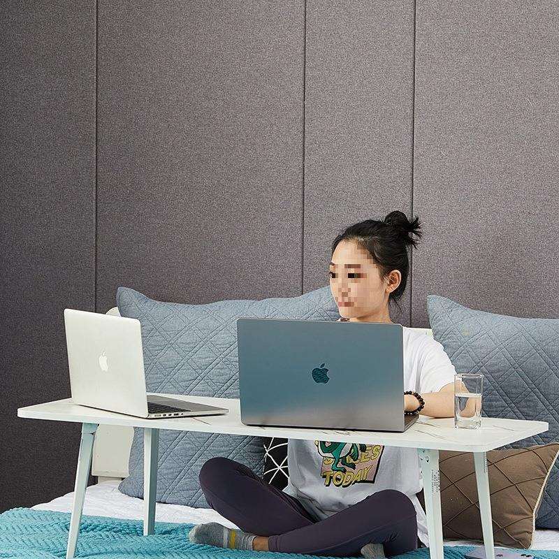 加高加长加宽宿舍床上电脑桌书桌大号学习桌折叠懒人桌床上小桌J&