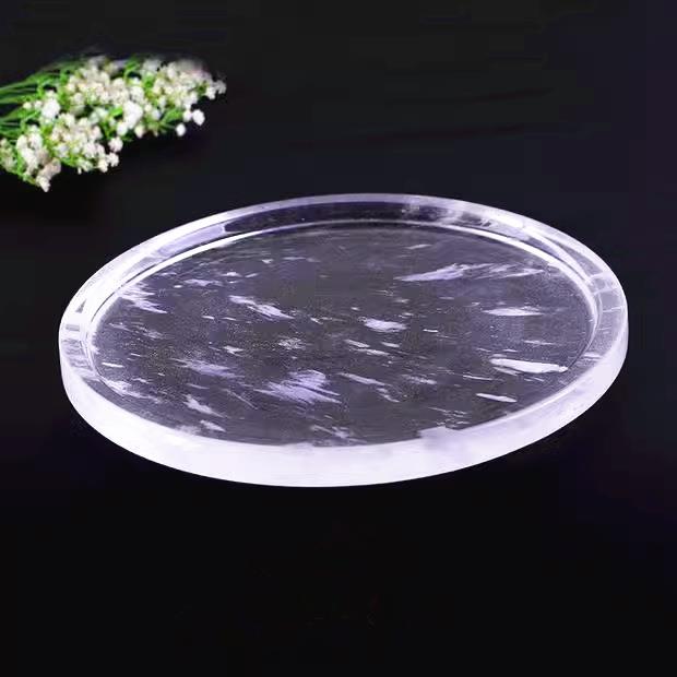 厂家水晶烤盘水晶烧烤水晶锅 火锅 韩式烧烤盘烤箱烤盘耐高温