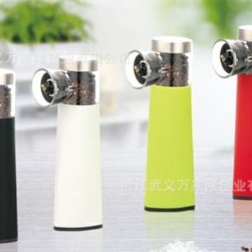 家用便携全自动电动胡椒研磨器创意多功能胡椒研磨机跨境厨房工具