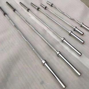 商用健身器材杠铃片举重杠铃杆哑铃杆奥杆杆子卧推硬拉杆杠铃杆