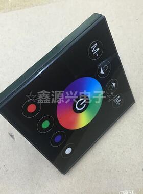 RGBW面板触摸控制器 4路RGBW触摸屏调光器 RGBW灯条LED面板灯 16A