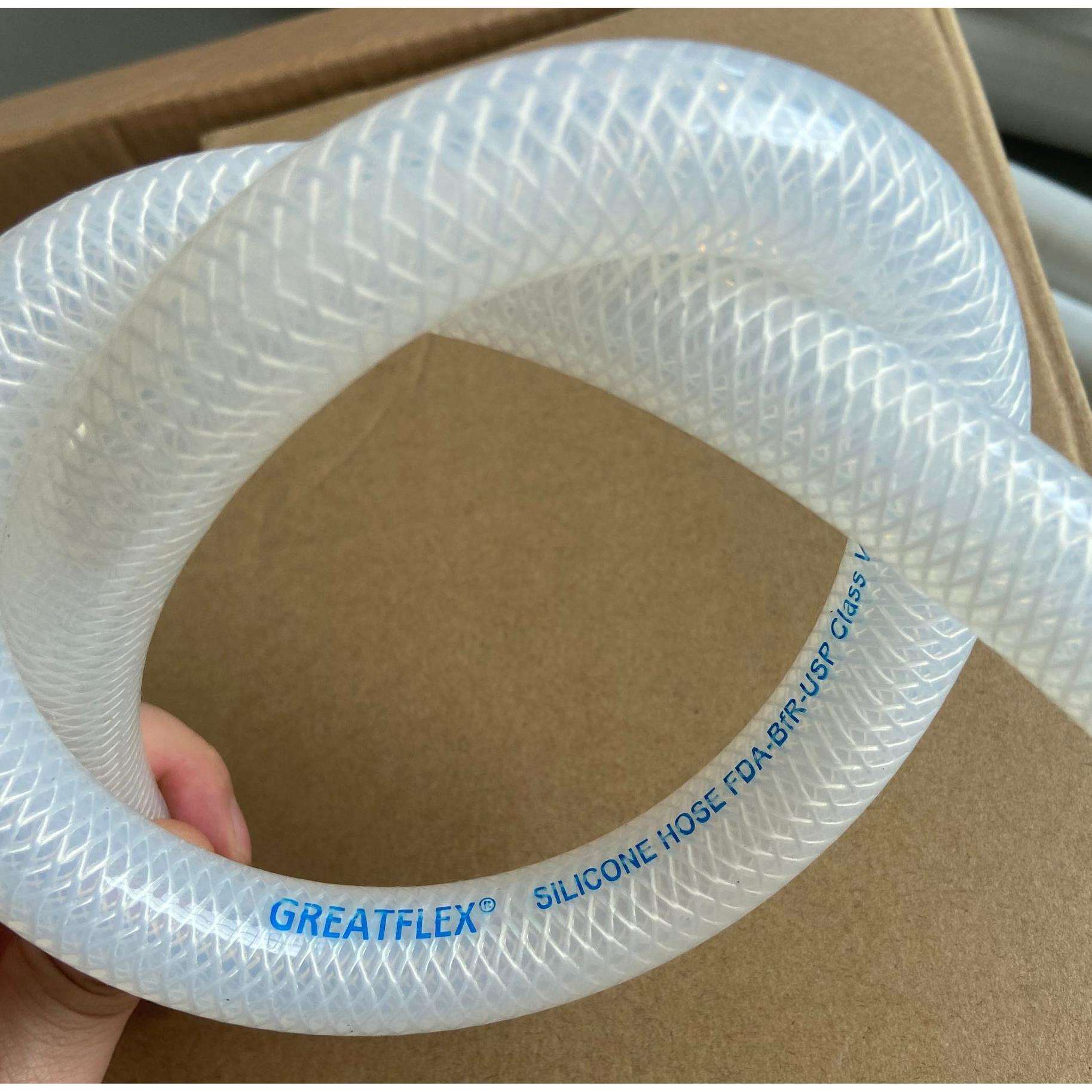 格雷特 透明 BP20 网纹管 内径4mm6mm8mm10mm12mm16mm-38耐高温