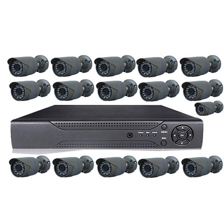 监控16路套餐 监控套装16路 ahd 监控套装 cctv camera kit