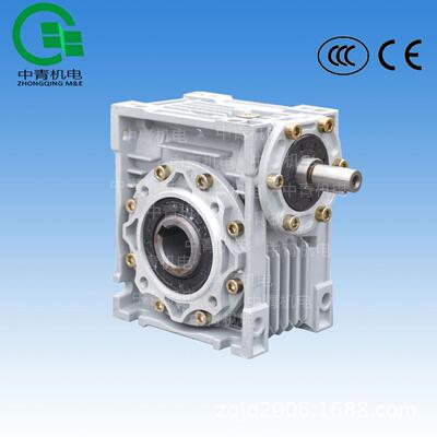 迪龙传动 NRV075-15型轴输入蜗轮蜗杆减速器 铝合金立式减速机