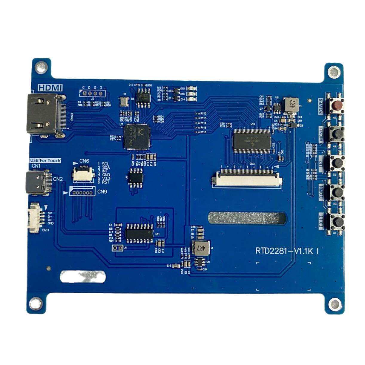 5寸树莓派显示器分辨率800*480HDMI接口支持电容触摸屏支持按键