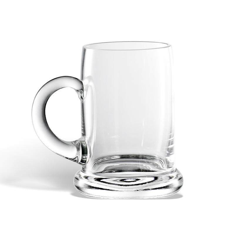 德国艾奢进口非铅水晶玻璃啤酒杯子家用创意轻奢华大号酒杯