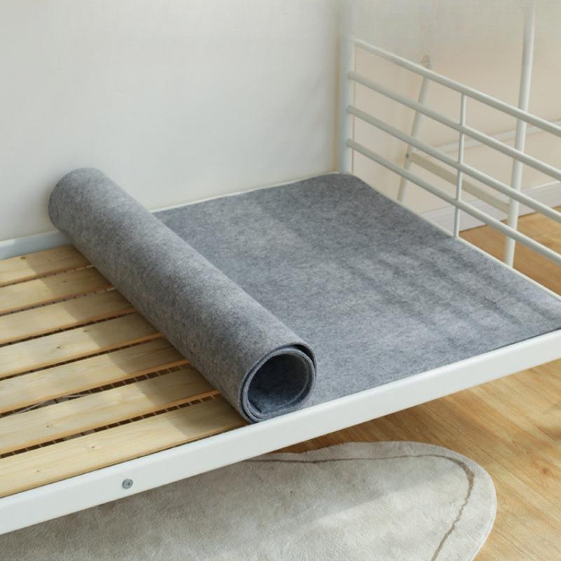 学生宿舍防潮床垫0.9*2.0防脏厚毛毡垫1.8*2榻榻米床上隔脏垫子