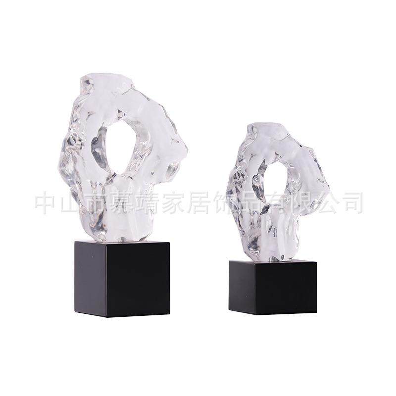 宋氏美学新中式现代透明树脂假山石盆景摆件茶几书桌玄关饰品,鲜花速递/花卉仿真/绿植园艺,割草机/草坪机,淘宝优惠券,粉丝福利购,淘宝优惠卷