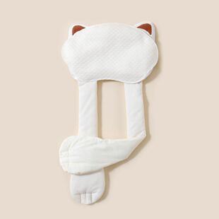 新生宝宝定型枕婴儿枕头护颈椎纠正头型防偏头安抚助睡眠透气纯棉