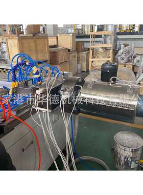 PC灯罩灯管生 产线 PC管材LED挤出机 PC型材挤出设备T5全塑T8透明