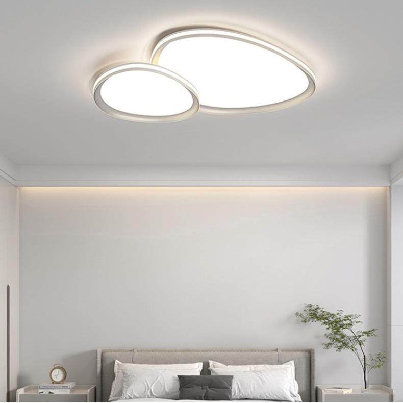 2024年网红鹅卵石新款客厅吸顶灯全光谱护眼现代简约大气主灯