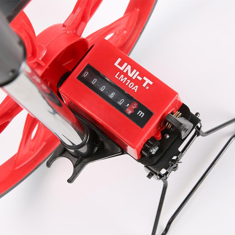 优利德测距轮LM10A/B/C手推滚轮测距仪 量路电子数显户外滚动推尺
