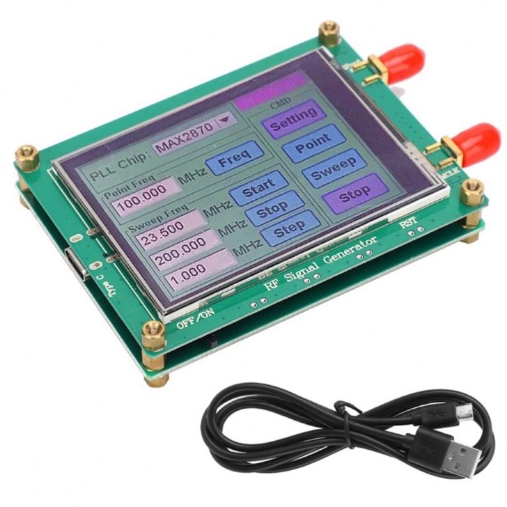 z可频全P触屏控频机00扫M.稳定低噪23H-2056.高5点信号源PCM射频P