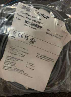 【瑞士原产】BAUMER 堡盟  IFFM 08N17A6/L 屏蔽型电感式接近开关
