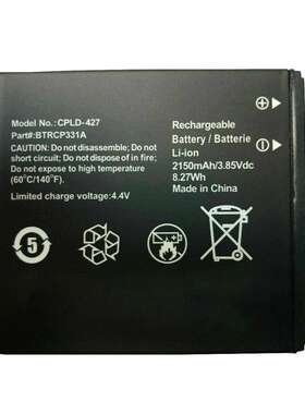 适用Coolpad BTRCP331A智能手机电池CPLD-427