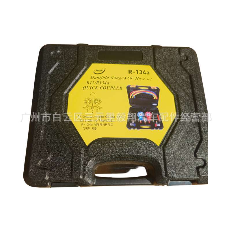 AC Manifold Gauge Set Recharge R410A R22 Refrigerant Safety图片