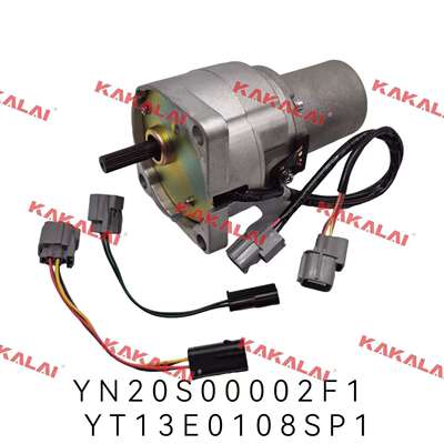 挖掘机配件适用神钢SK200-6E油门马达 YN20500002F1 YT13E0108SP1