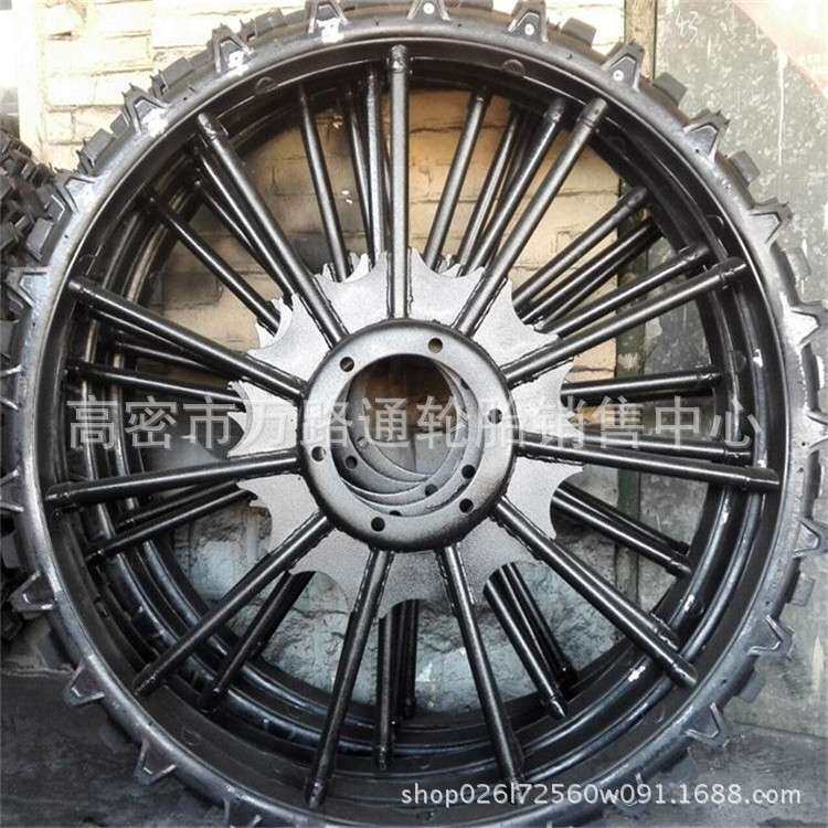 实心插秧机轮胎播种机0.65到2.1米型号齐全可做加长脖