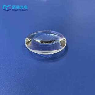红外单晶CAF2平凸透镜D=25.4mmF=75mm光学透镜用于红外热成像仪