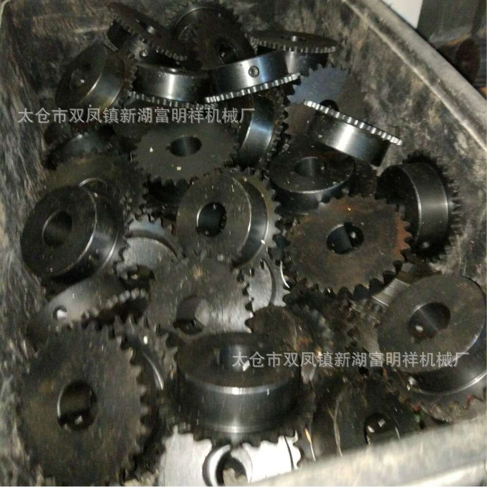齿轮放料轴齿轮胶带分条机放料轴小齿轮太仓台钢胶带分条机配件