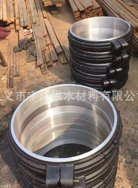 电厂通煤粉卡箍式挠性管接头 D-LD2000卡箍式柔性接头 VA型连接器