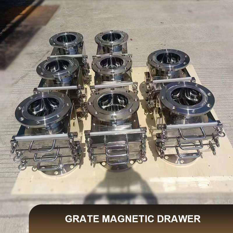 干粉磁性过滤器可耐常温12000gs高斯316L不锈钢食品磁棒除铁