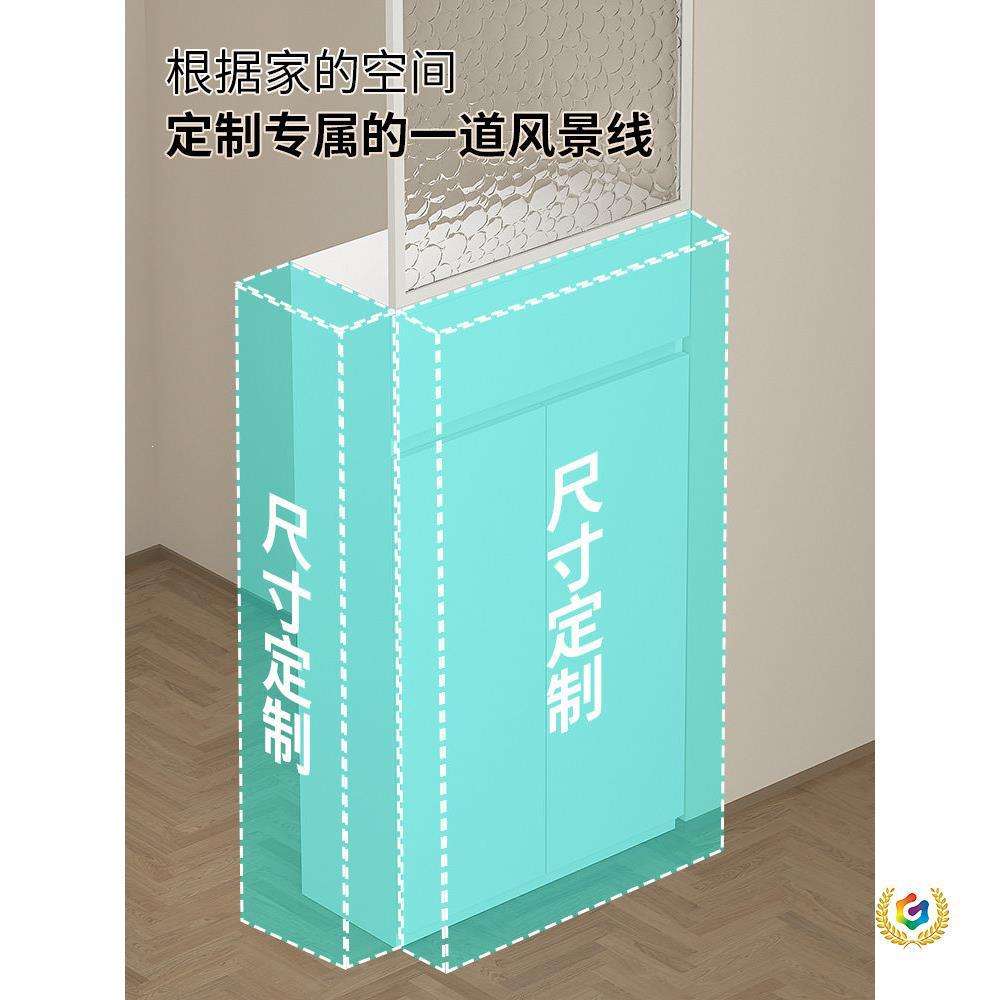 蜂窝铝浴室边柜卫生间干湿分离半墙隔断柜洗漱台侧柜防水高柜定