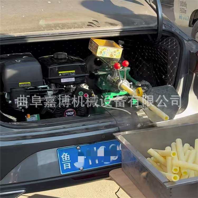 致富创业做江米果的机器 玉米大米汽油膨化机 整粒粗粮爆米花