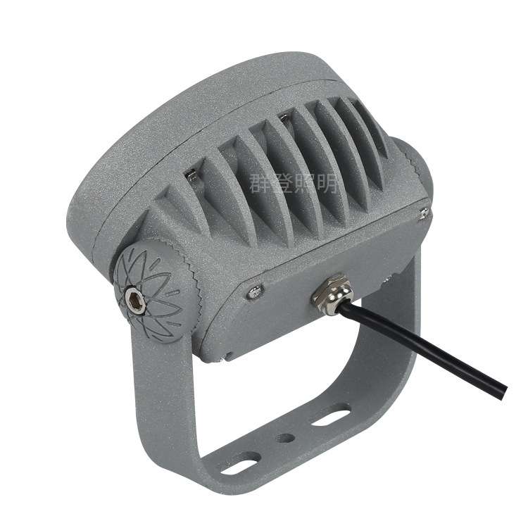 源头厂家压铸铝椭圆形防雨高亮投射灯18W户外楼化景观led投光灯