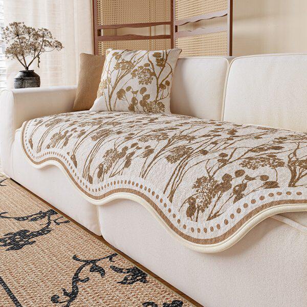 异形沙发垫子2024新款四季通用防滑皮质沙发专用坐垫子轻奢高级感