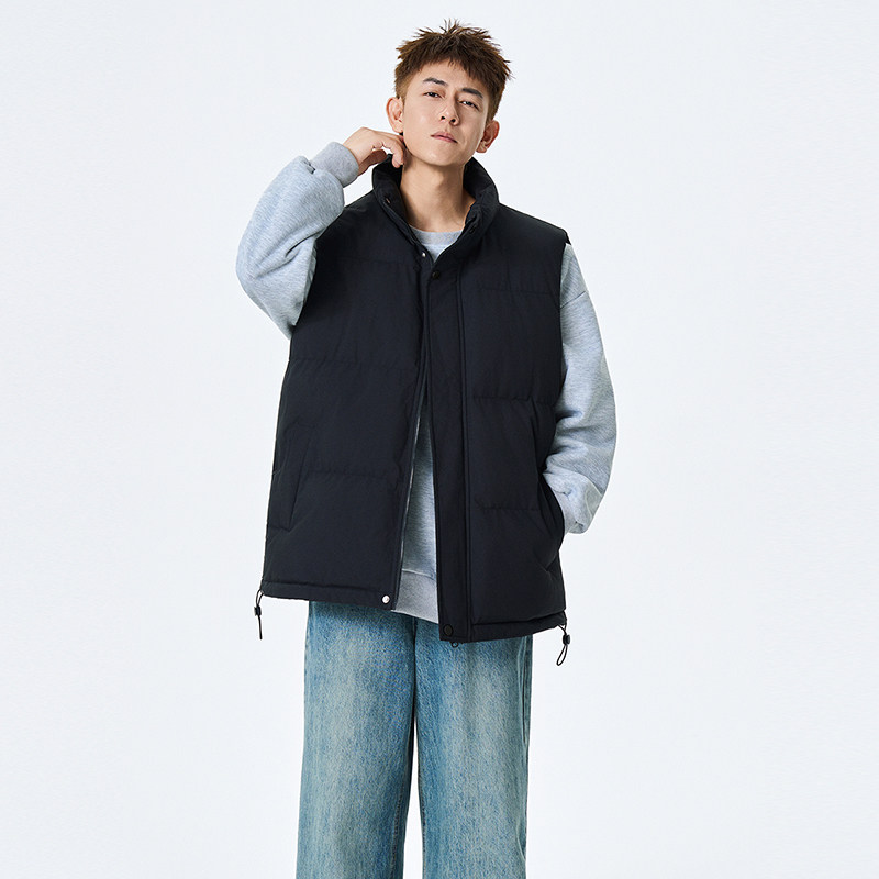 潮牌美式羽绒棉马甲男女新款大码网红坎肩背心百搭加厚外套宽松,男装,常规马甲,淘宝优惠券,粉丝福利购,淘宝优惠卷