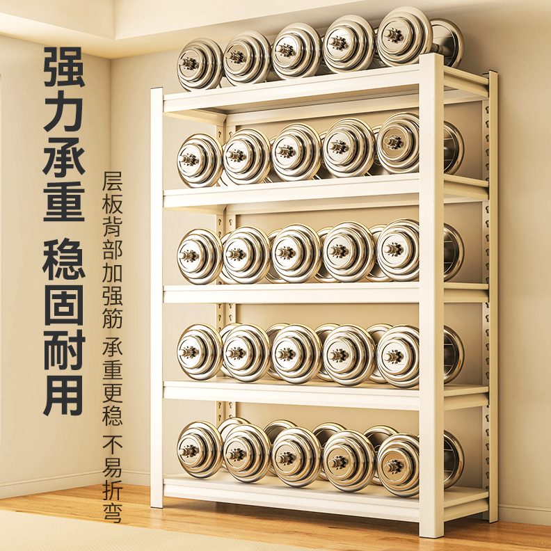 钢制杂物间仓库收纳架阳台置物架落地多层商用储物架货架家用超市