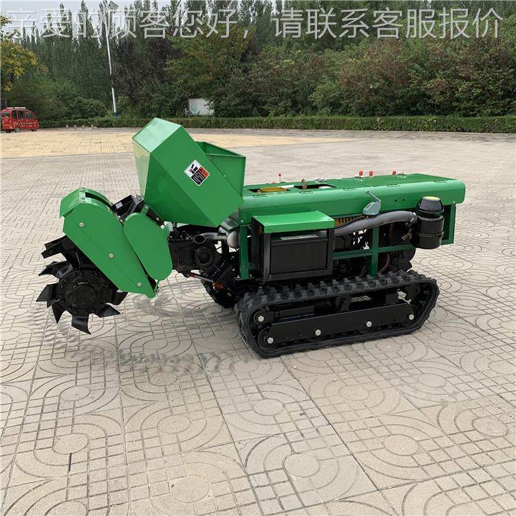 履带式大田园管理 自走式果园棚NBF马微耕机 多功能4机0力果树施