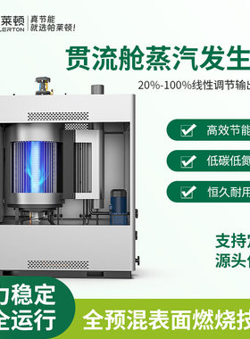 立式贯流舱工业用锅炉灭菌加热酿酒烘干智能2吨天然气蒸汽发生器