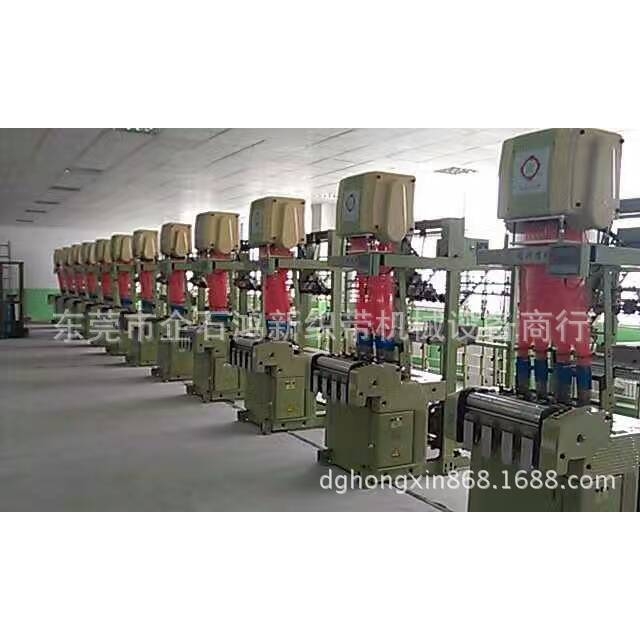 科美斯高速电脑提花编织机 生产箱包带 内裤松紧带 內衣带