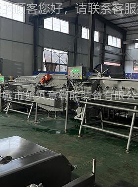 震动式韭菜段清洗机 大菜型净加工流水线备 不锈水BXU果清洗钢设